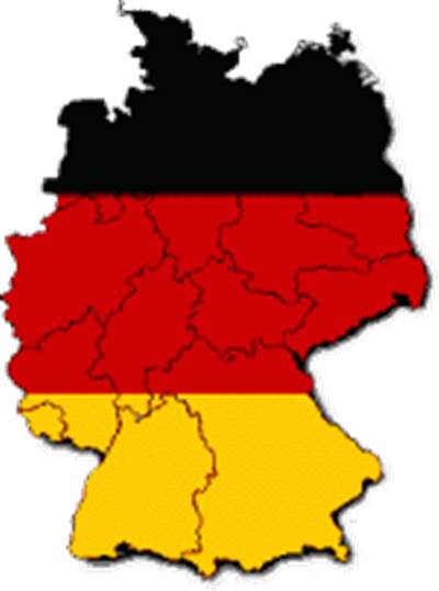 Carte de l’Allemagne